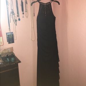 Black long dress